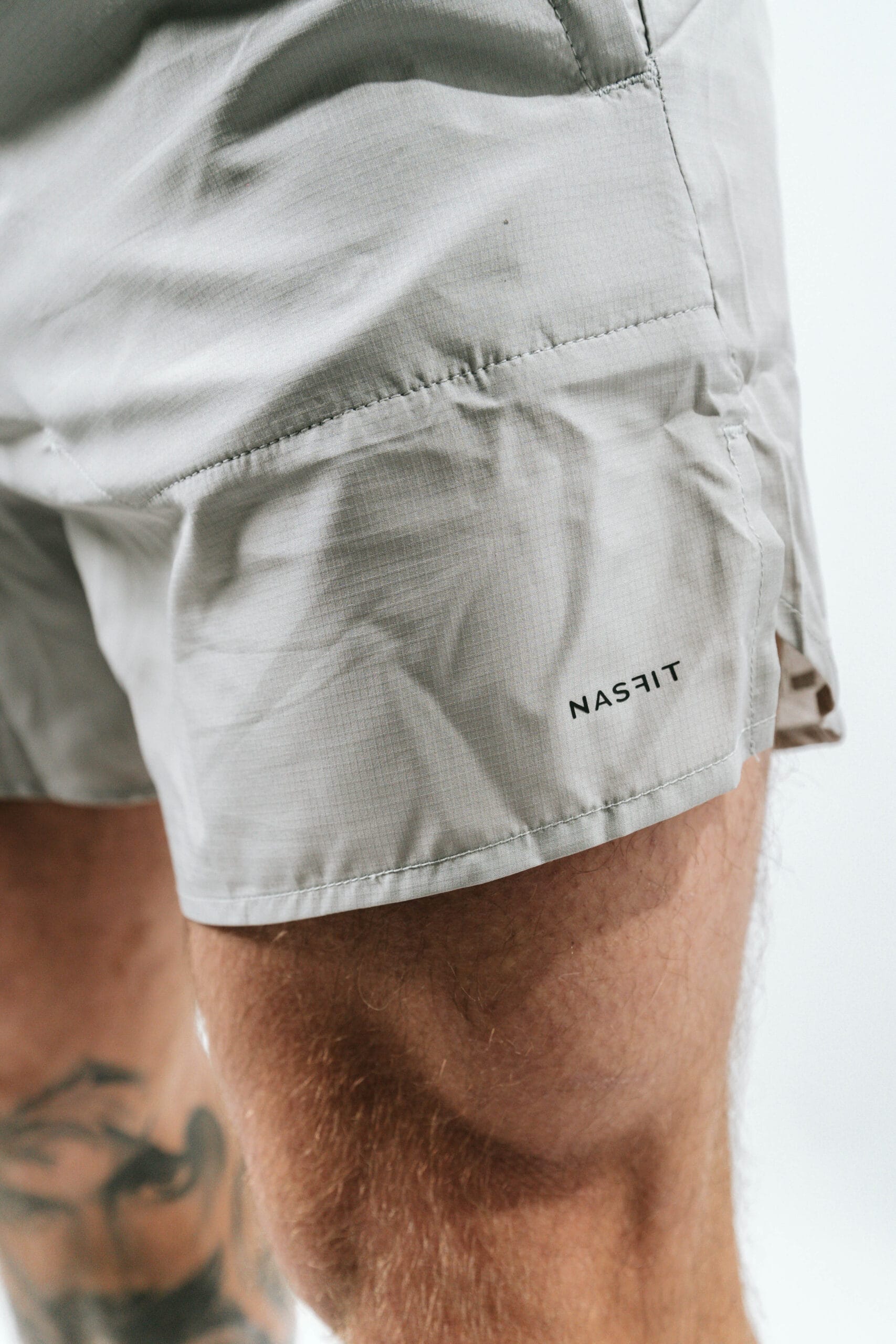 Men's Dry Tech Grey Gym Shorts